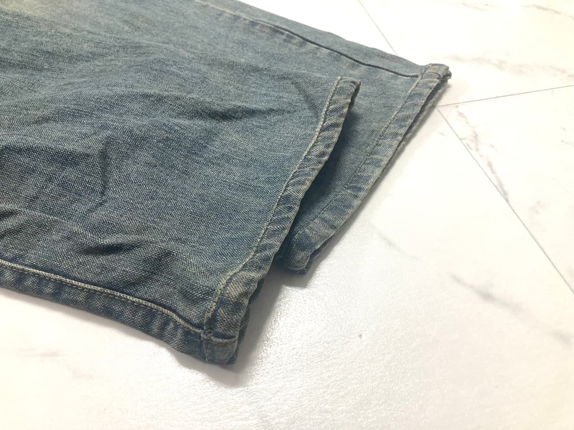 90s 엠포리오 아르마니 워싱진 데님 팬츠 36-38 상품이미지8