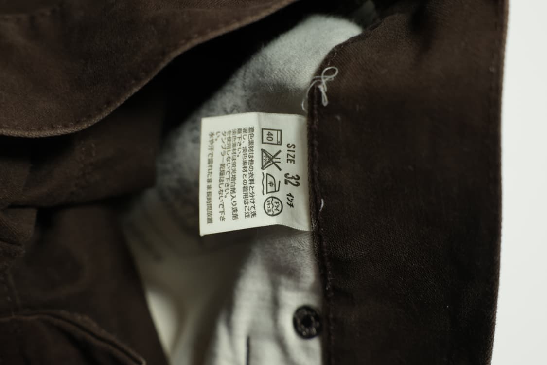 511 Slim Fit Brown Cotton Pants  상품이미지6