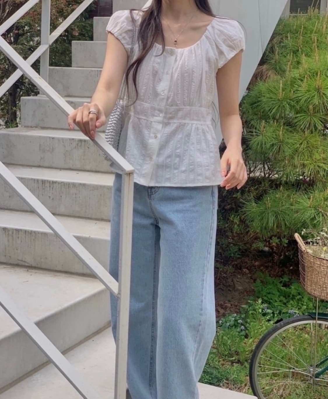 미엘miel 비기블라우스 새상품 상품이미지4