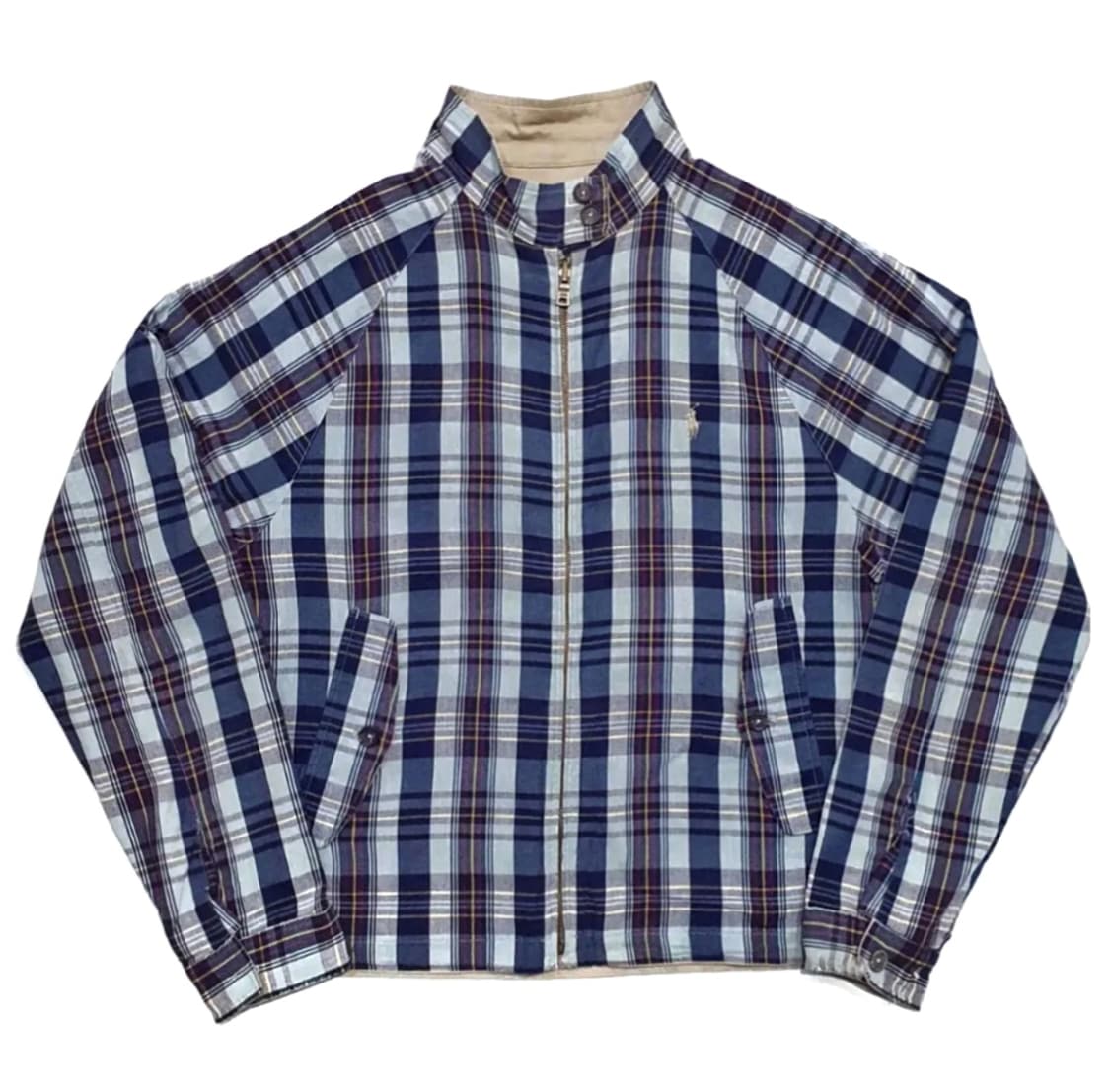 폴로 양면 바라쿠타 블루종 리버서블 m(100) 해링턴 상품이미지3