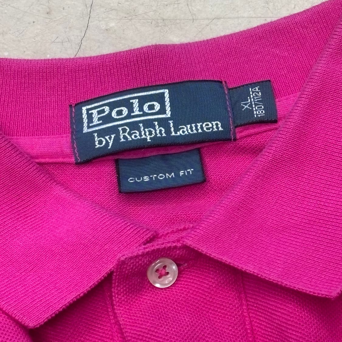 🫶🏻 폴로랄프로렌 치프키프 빅포니 자메이카 핑크 카라 반팔티 🫶🏻 상품이미지4