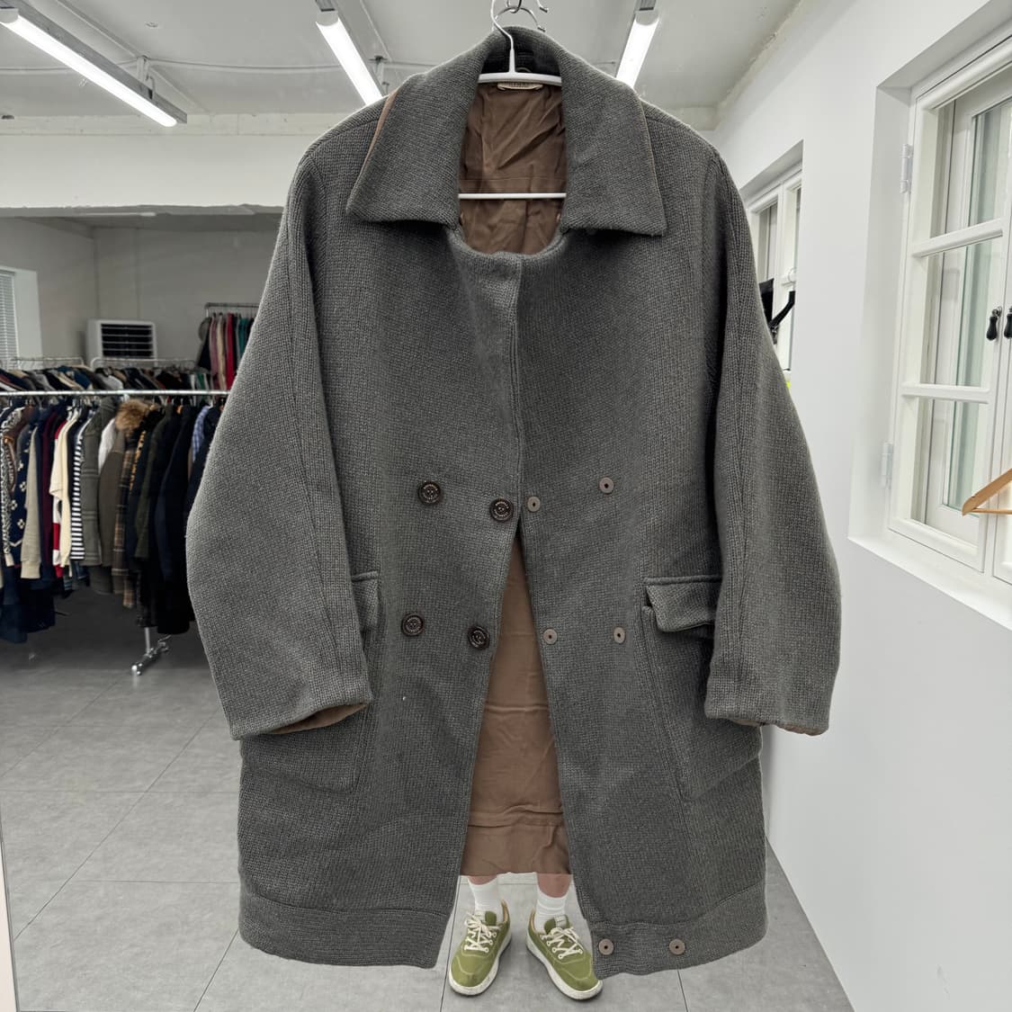 브루넬로 쿠치넬리 캐시미어 니트 코트  상품이미지1