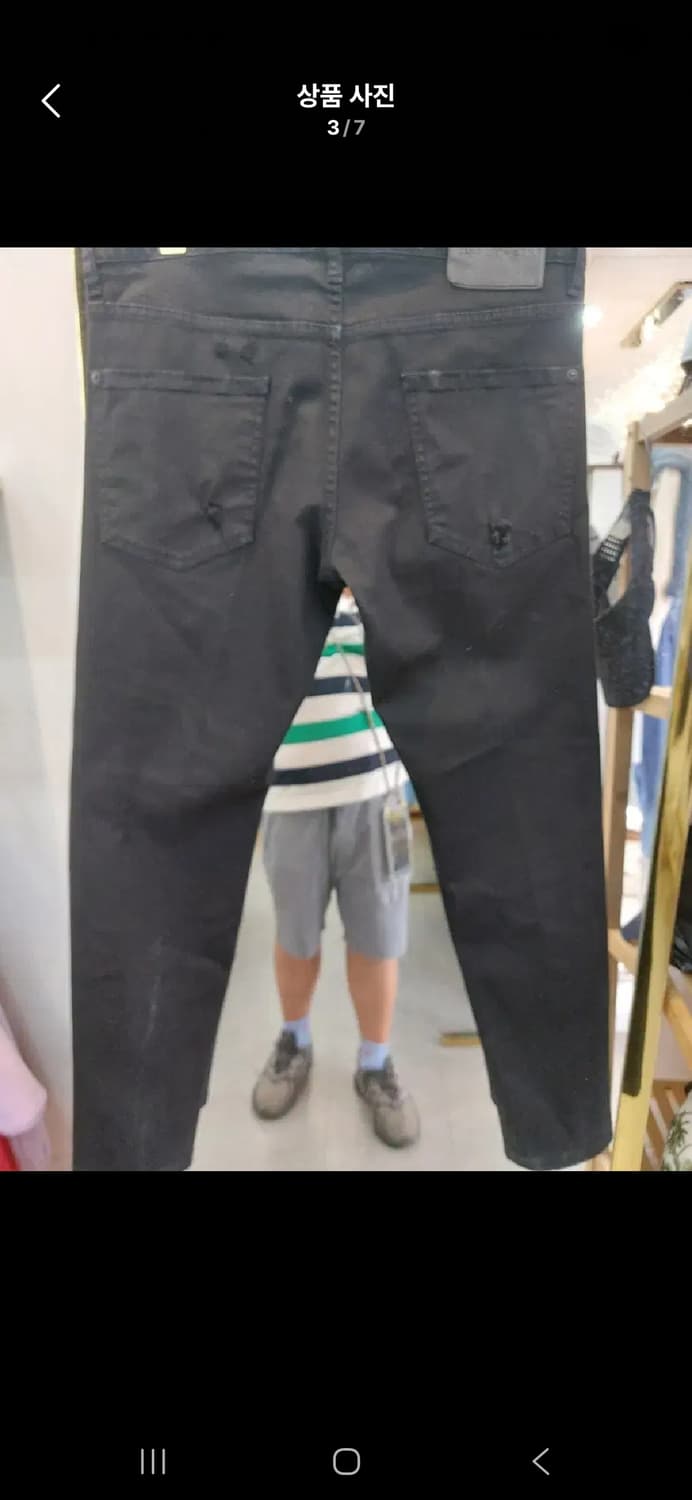 36 디스퀘어드 블랙진 상품이미지3