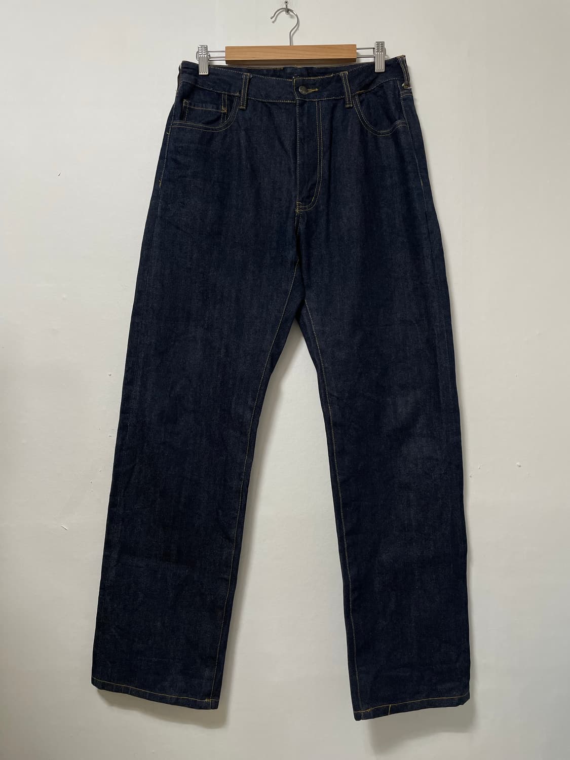 (29-30) 원더플레이스 진청 데님 청바지 상품이미지1