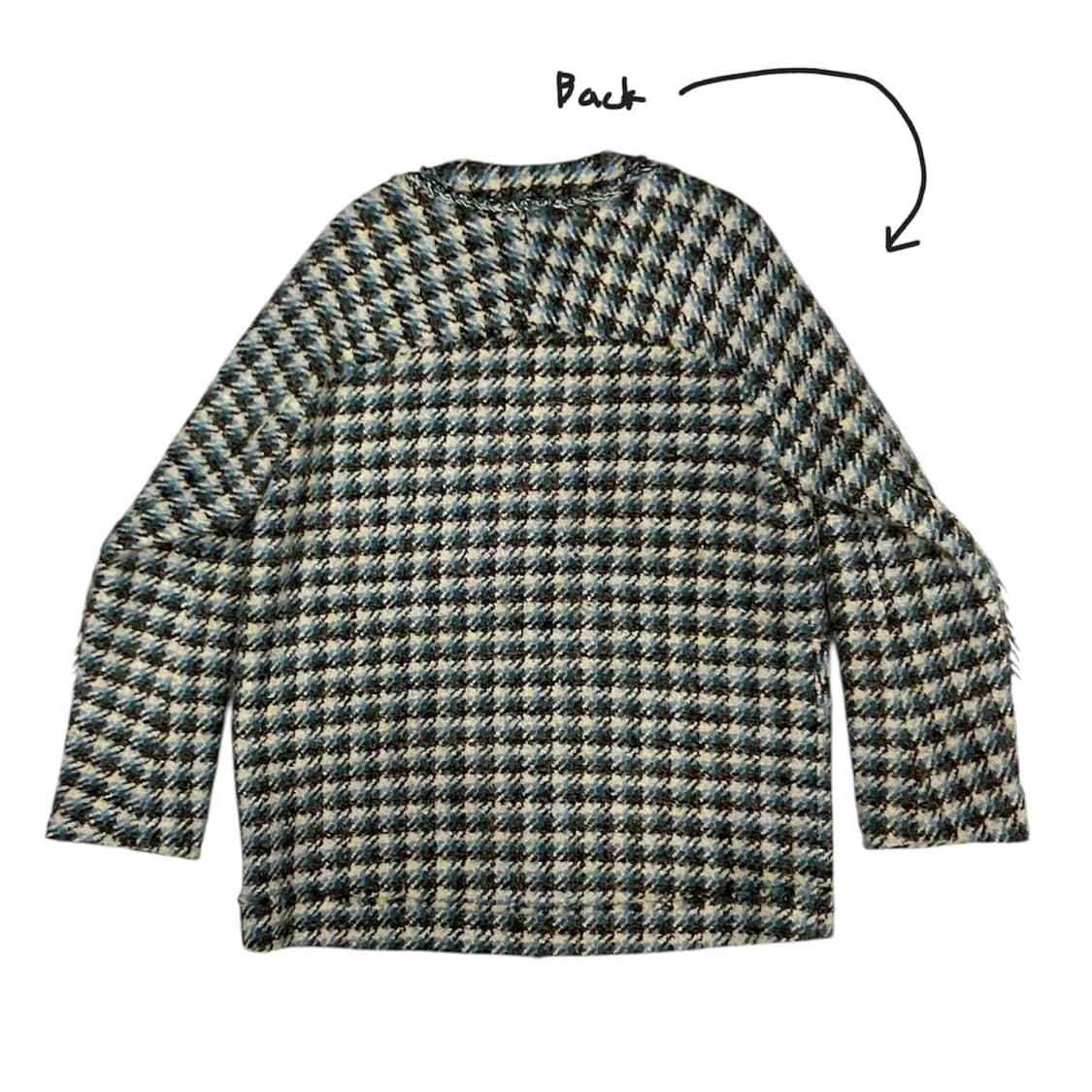 SJSJ 체크 미디움 트위드 자켓 XS 상품이미지2