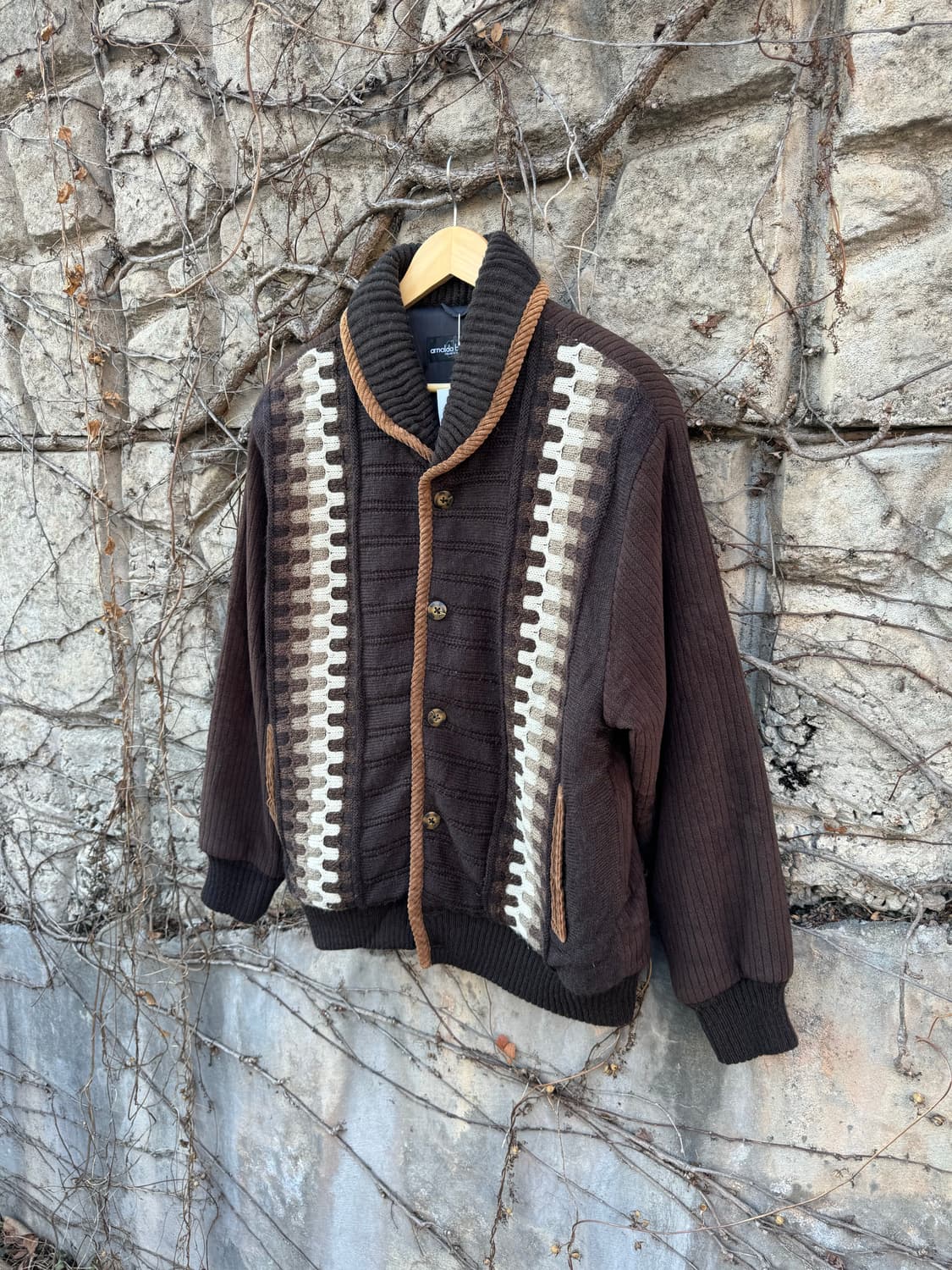 아놀드바시니 빈티지 니트 가디건 자켓 상품이미지3