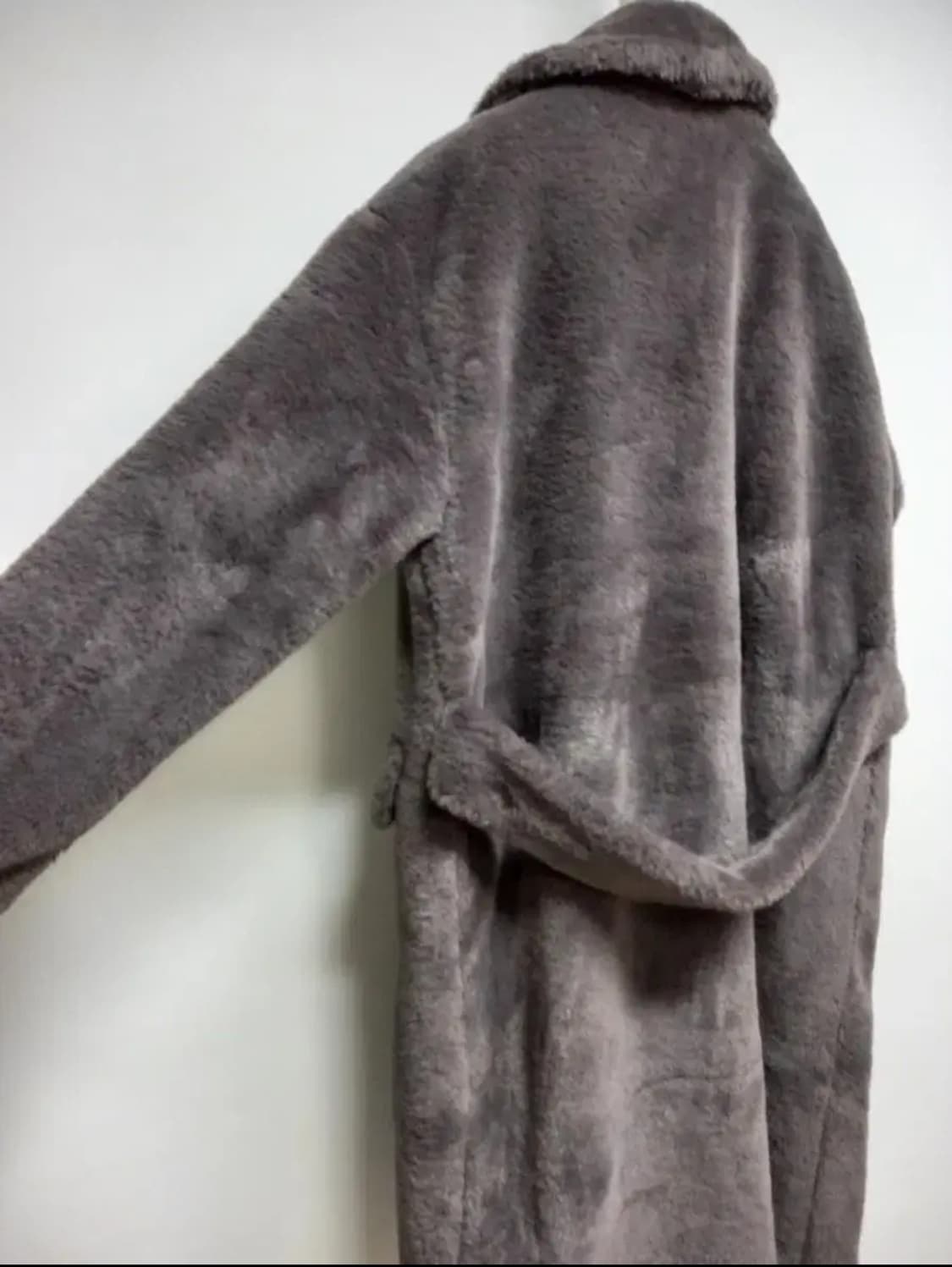 새 신드롬 페이크 밍크퍼 맥시 코트 F 상품이미지6