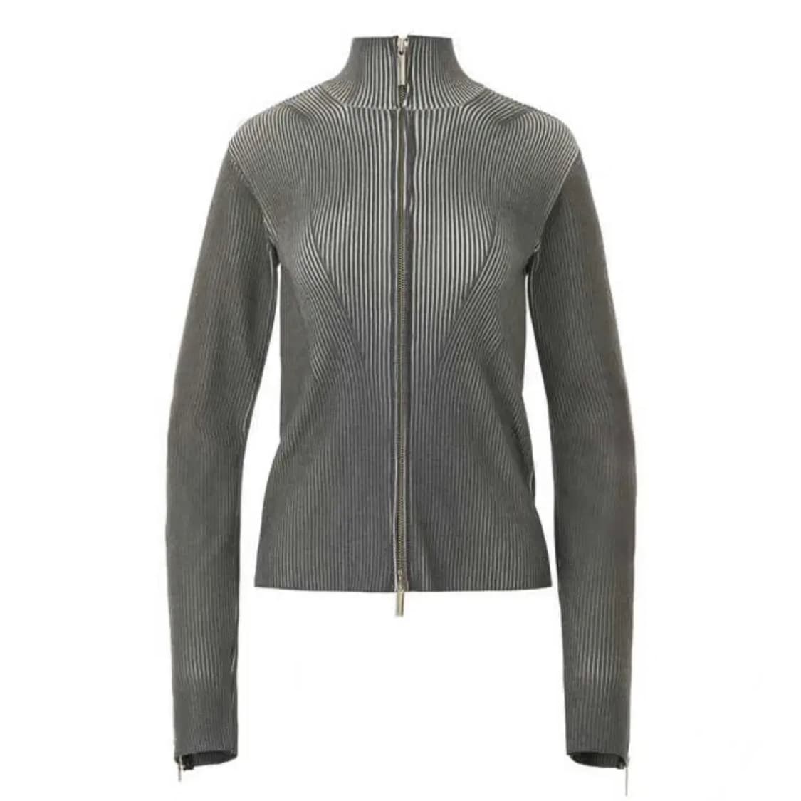 나체 니트 집업 상품이미지1