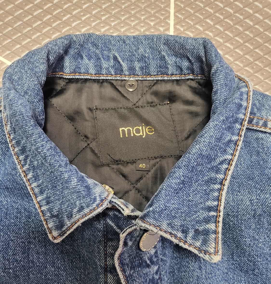 마쥬 청자켓 40사이즈 상품이미지2