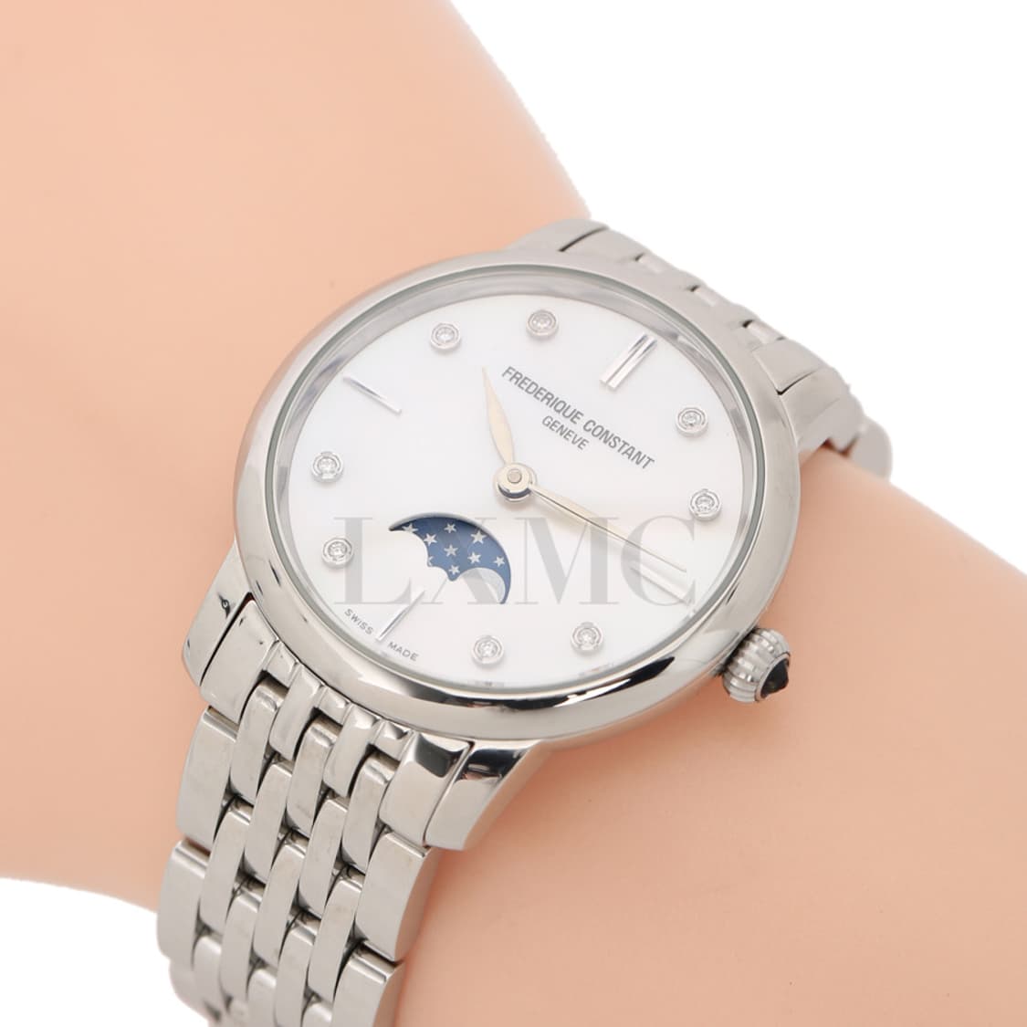 프레드릭콘스탄트 문페이즈 시계 FC-206X 자개판 8다이아 워치 상품이미지7