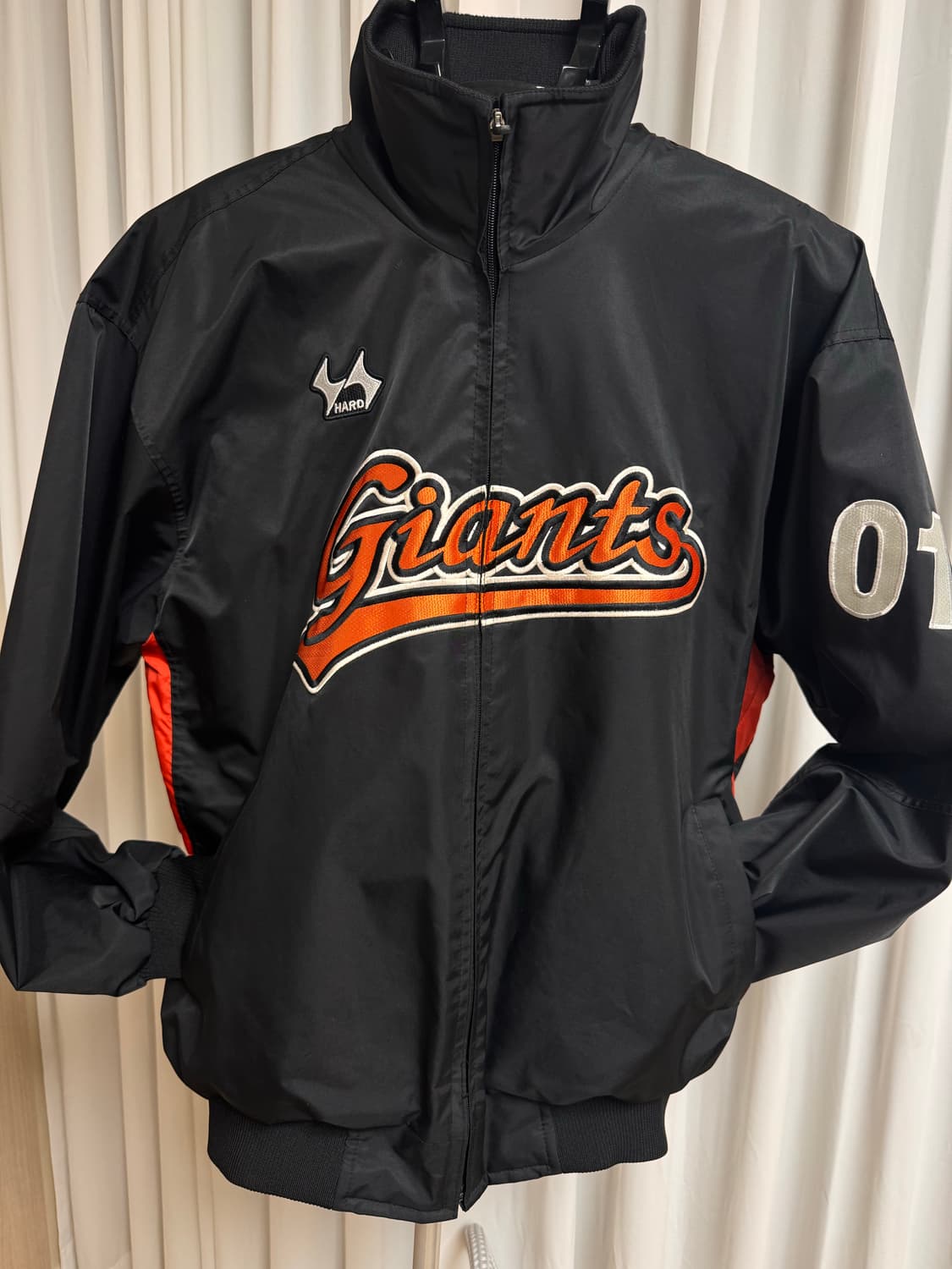 선수지급용) 롯데자이언츠 하드 춘추점퍼 상품이미지1