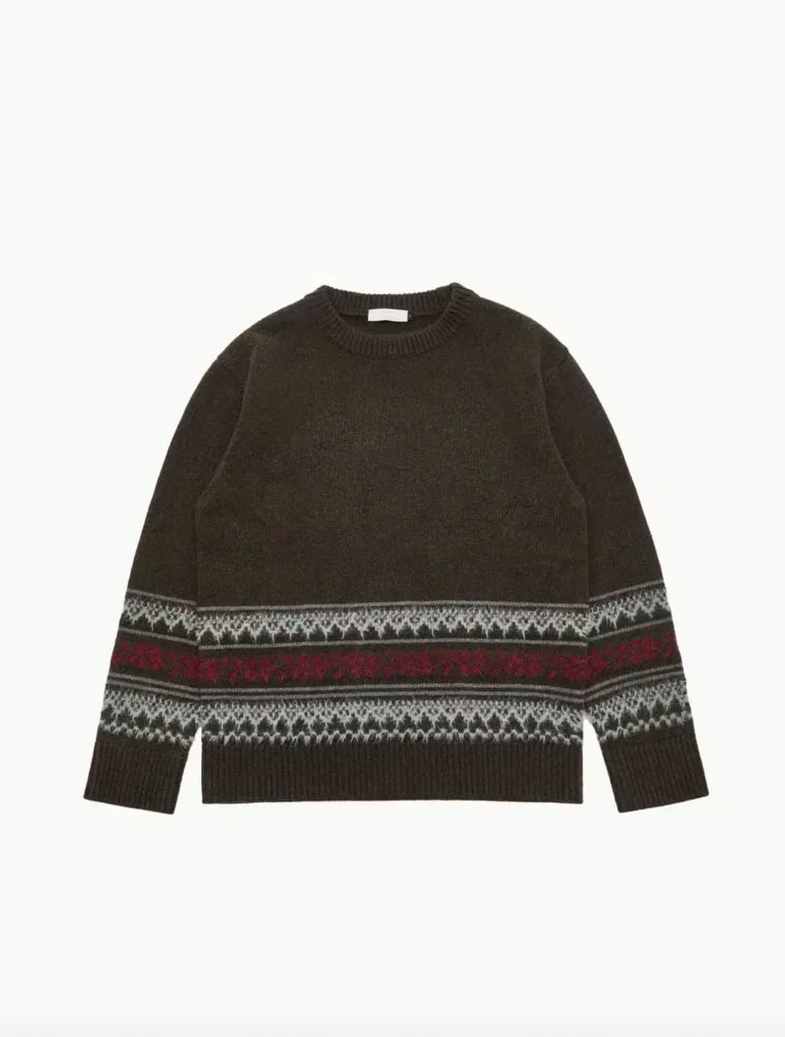 아모멘토 MOTIVE JACQUARD SWEATER - M 상품이미지1