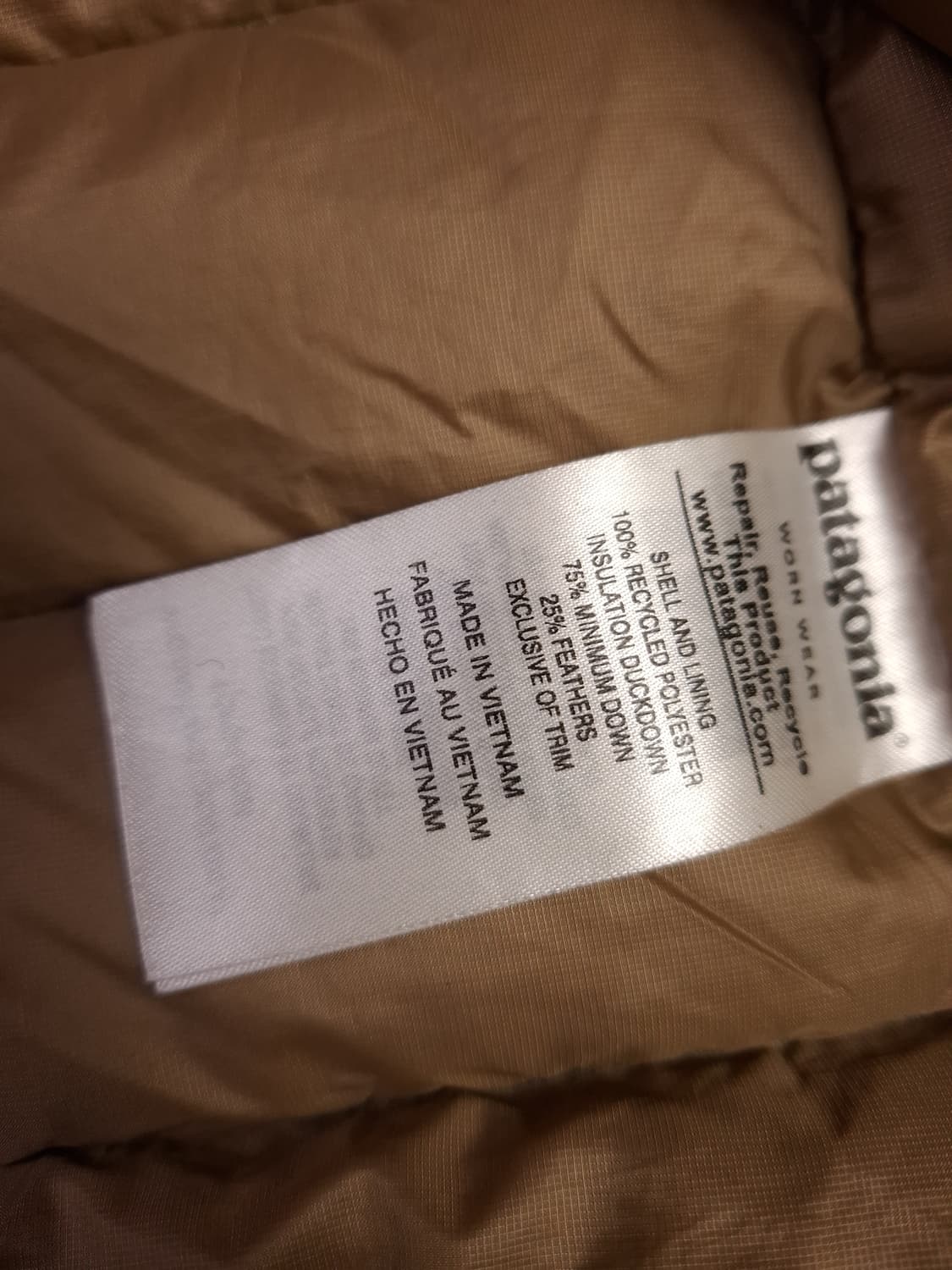 오리지날 파타고니아 하이로프트 다운 후디자켓 상품이미지8