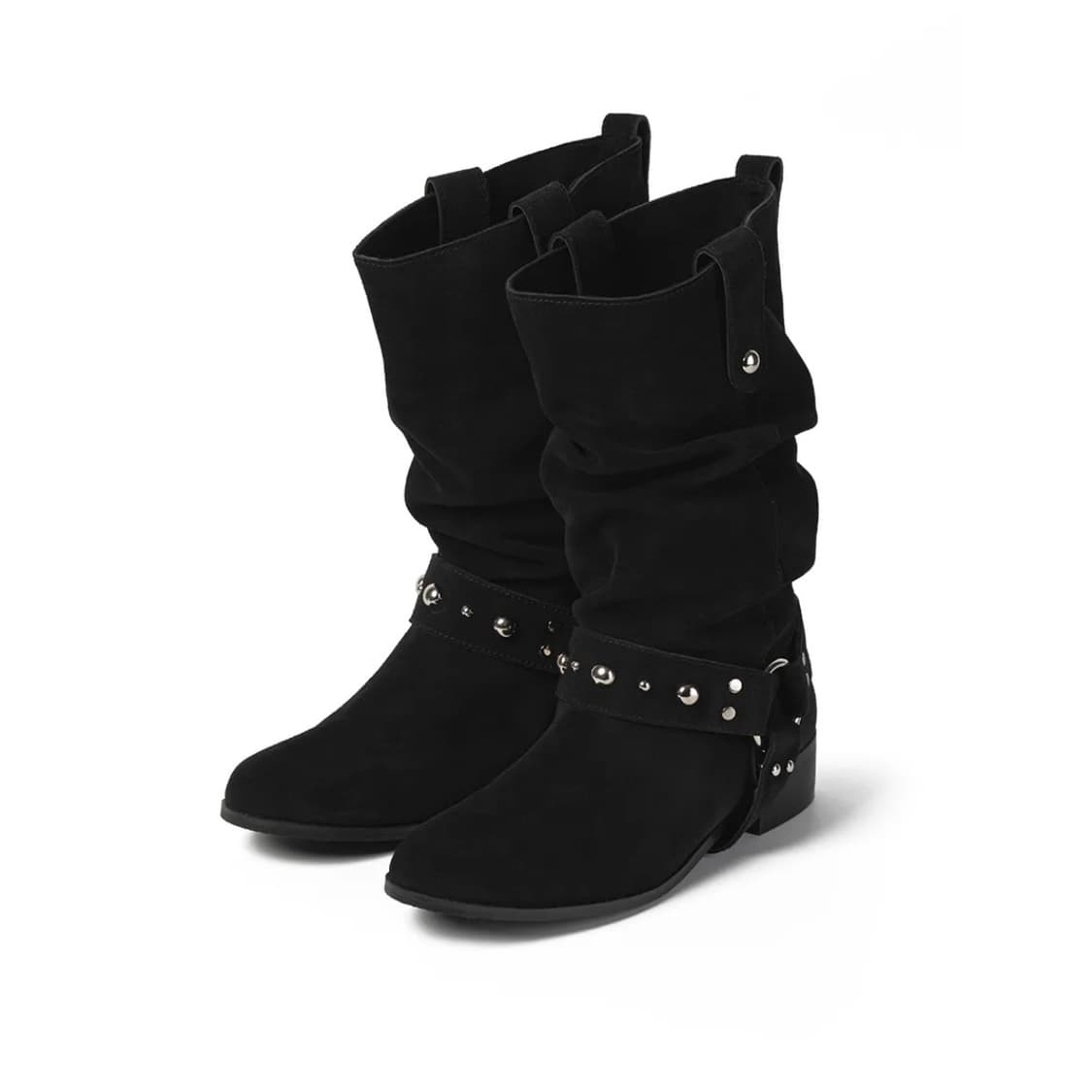 기호X기준 콜라보 khiho kijun 스웨이드 스터드 부츠 상품이미지2