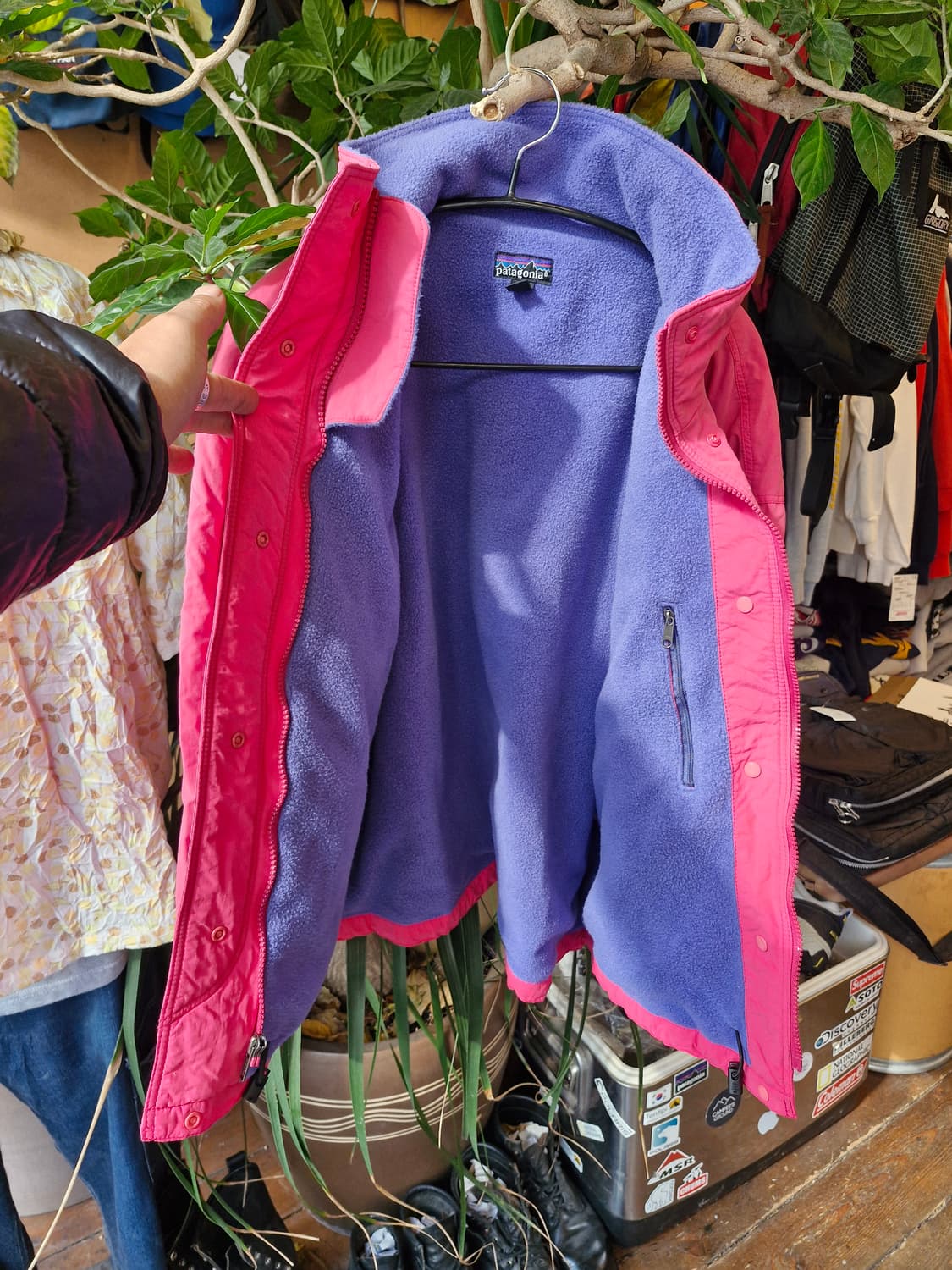 Z-340 파타고니아 쉘드 신칠라  캐플린 범보 웜업 자켓 상품이미지3