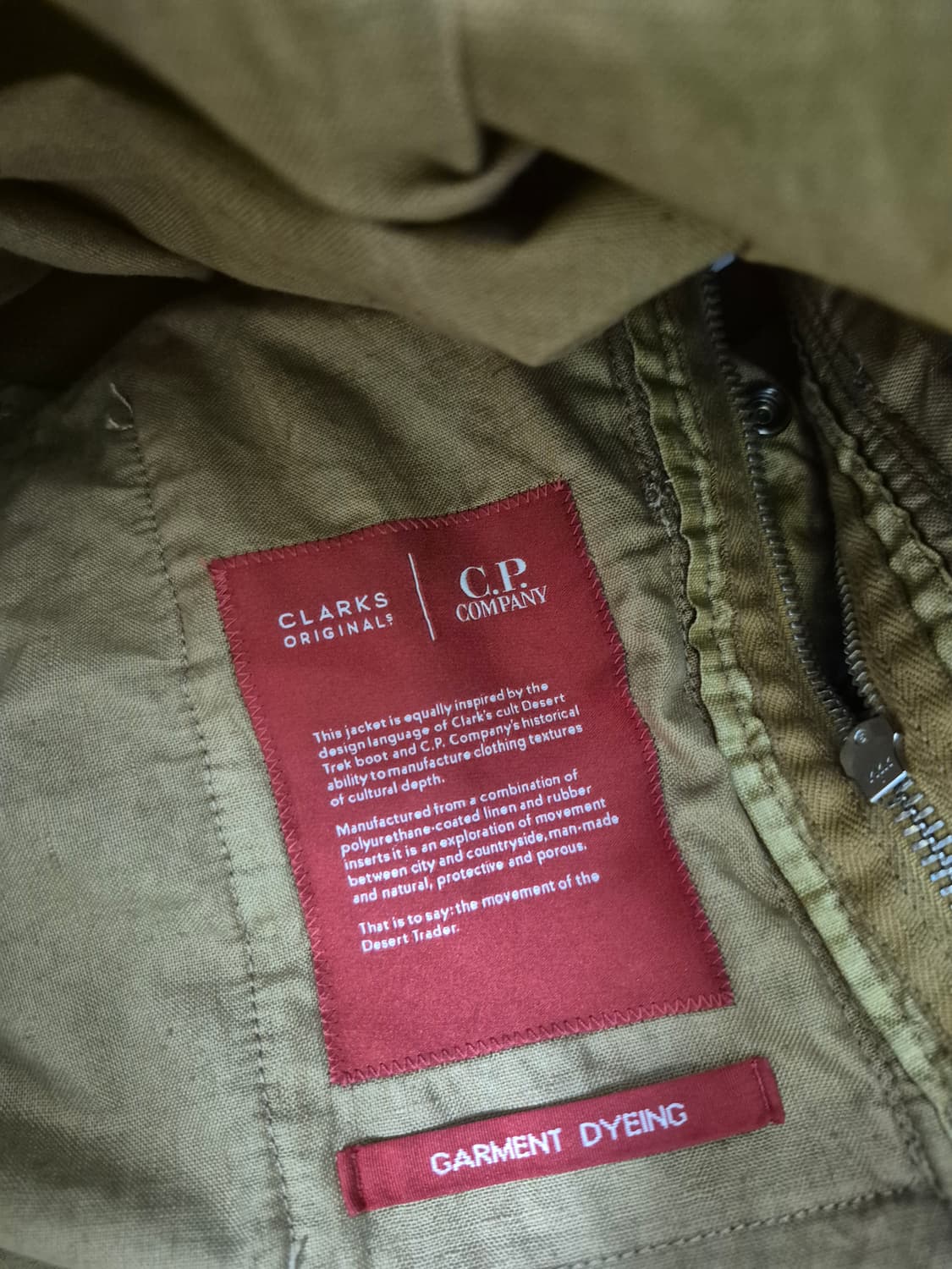 C.P. Company X 클락스 콜라보 아노락 자켓 상품이미지5