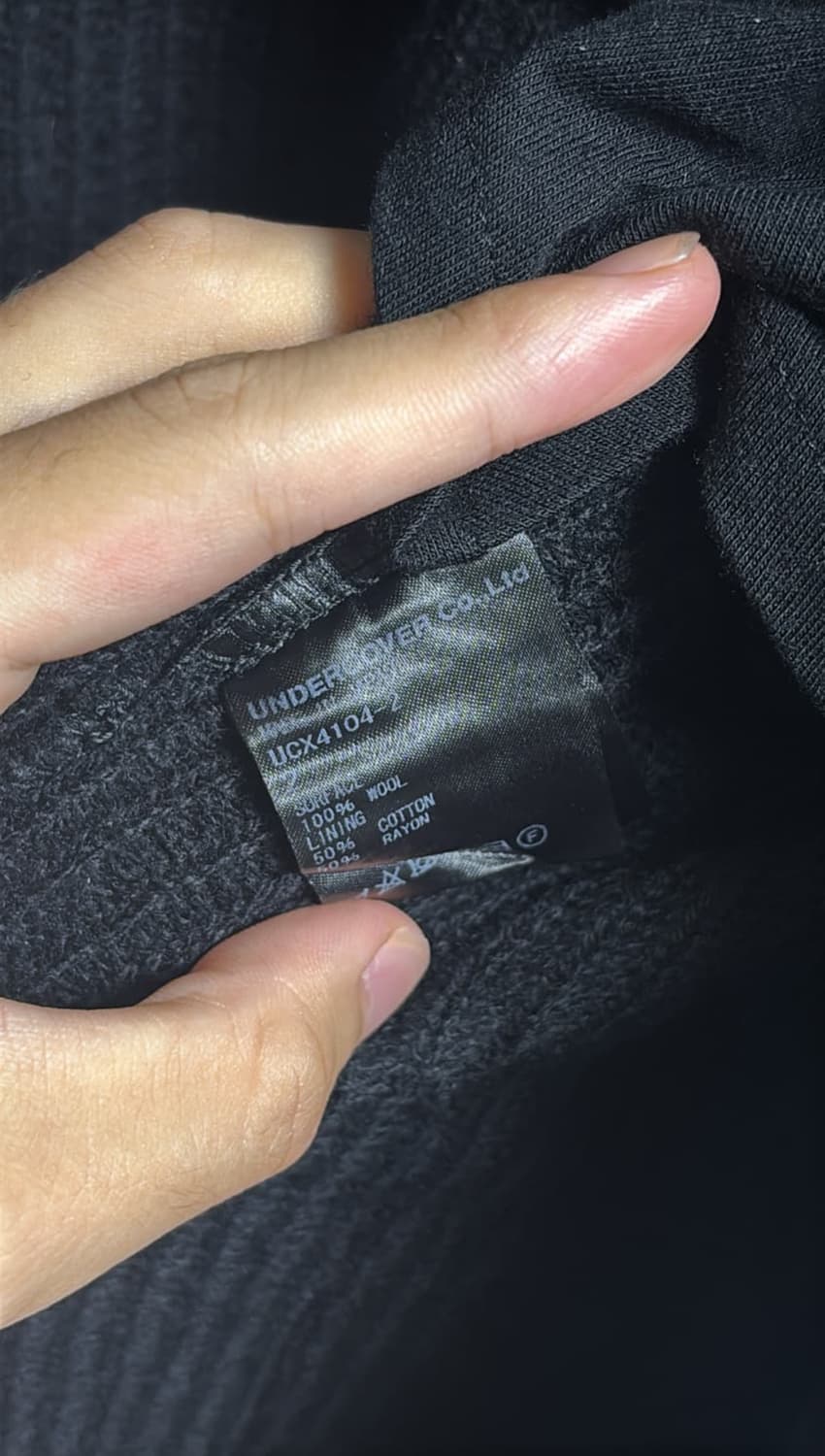 언더커버 19fw 축융 니트 코트 2사이즈 상품이미지4