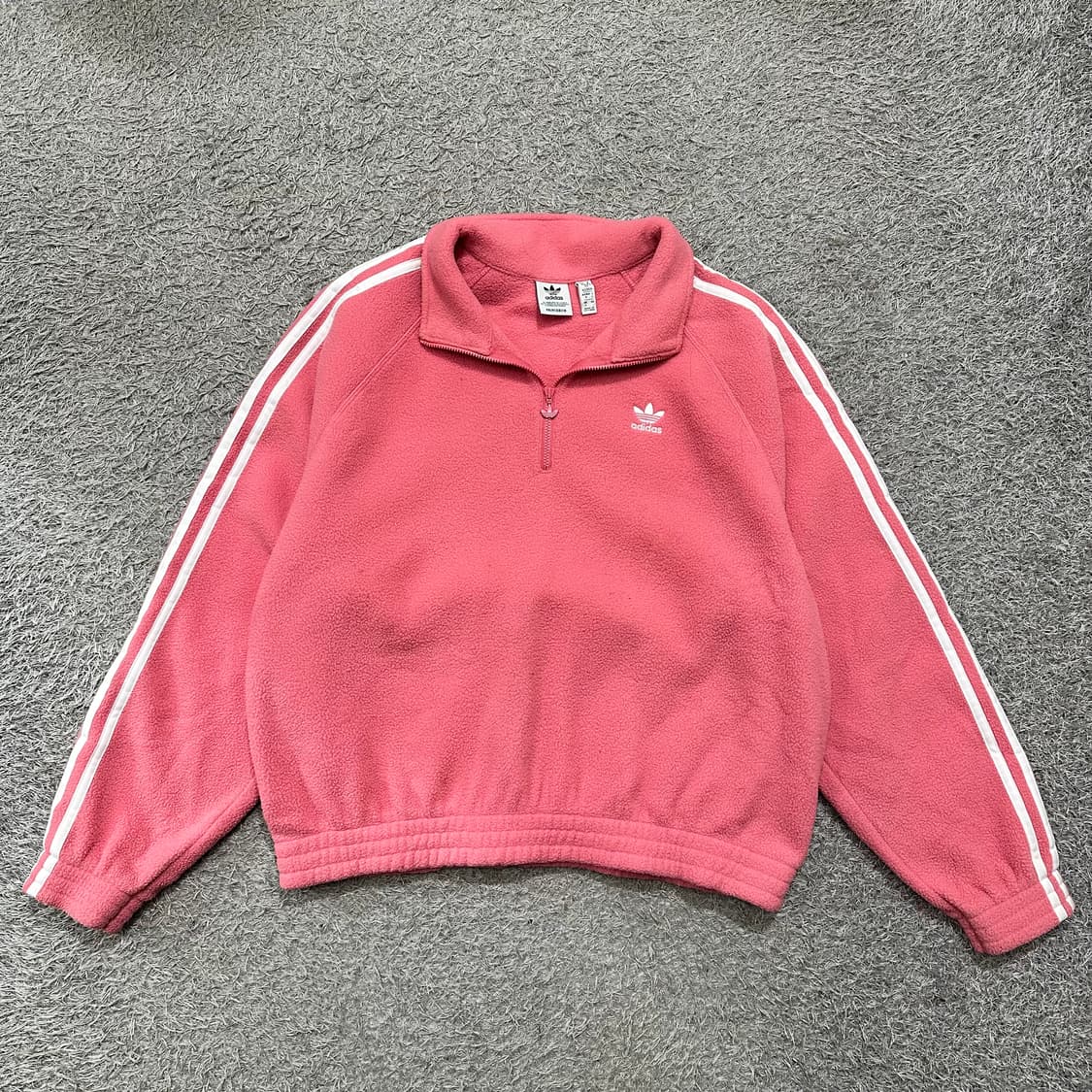 [우먼95-100] 아디다스 후리스반집업 상품이미지2