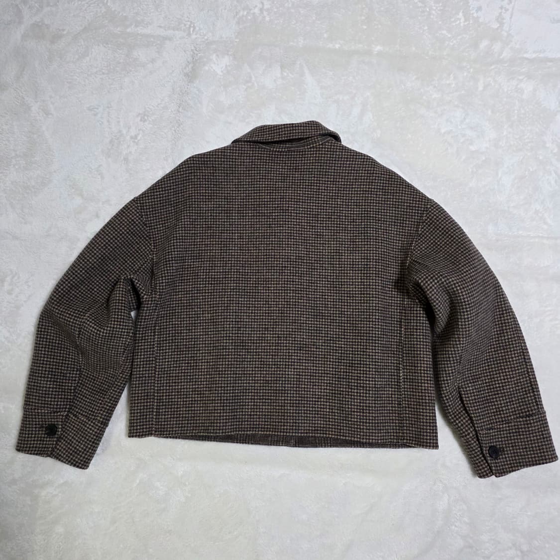 (S)여성 에잇세컨즈 핸드메이드 하운드투스 크롭 자켓 상품이미지3