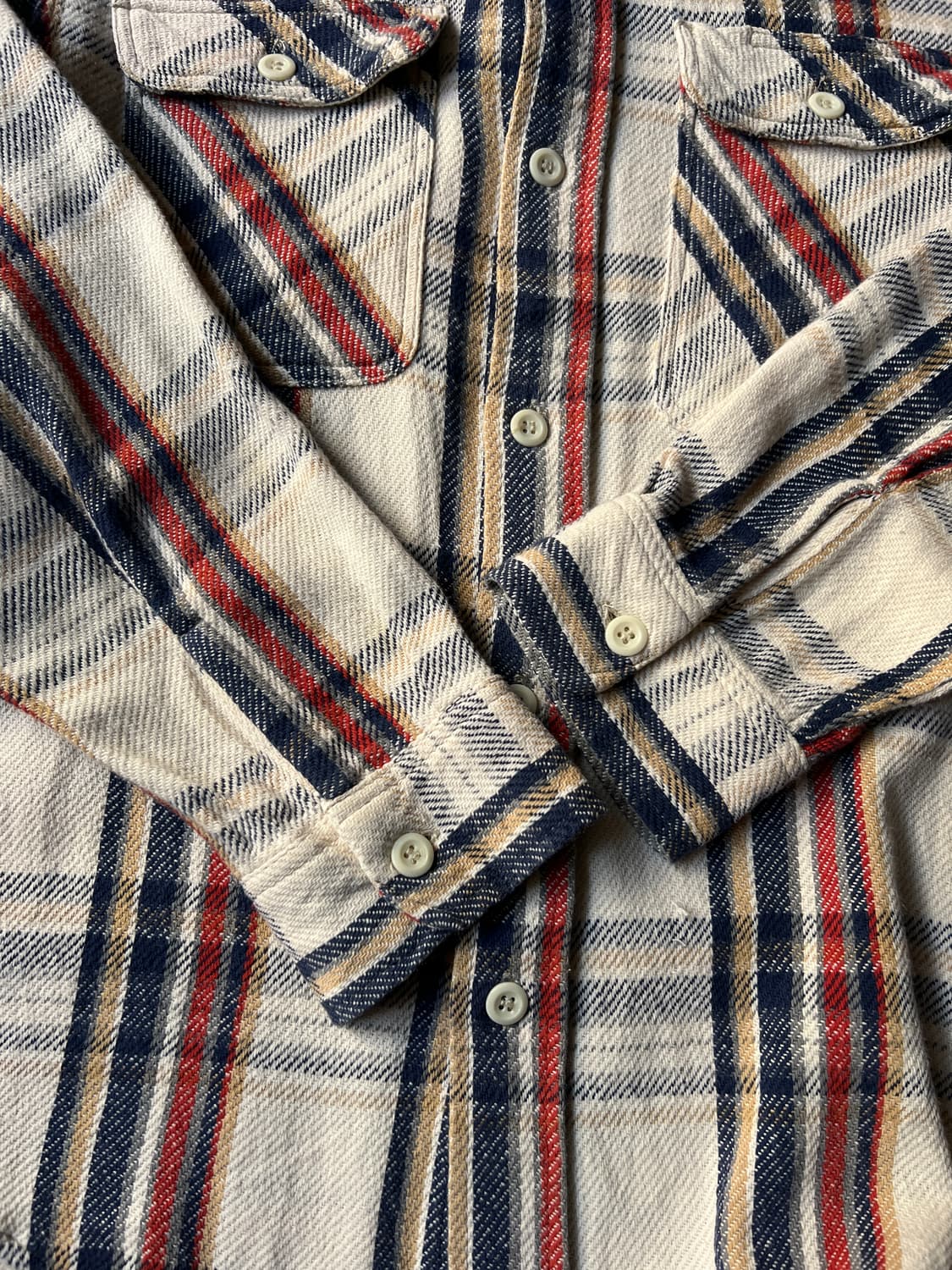 [M]Sugar Cane 슈가케인 재팬메이드 타탄체크 플란넬 체크 상품이미지5