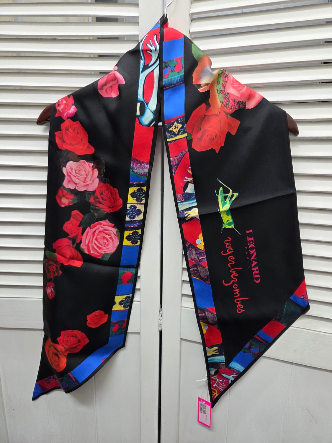 레오나드 실크 스카프 새제품 상품이미지3