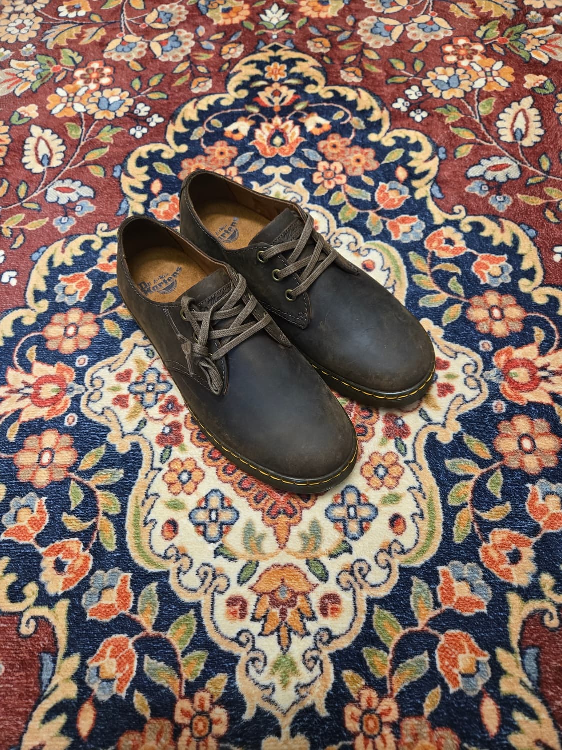 [UK6/250] 닥터마틴 코로나도 3홀 브라운 더비 슈즈 상품이미지1