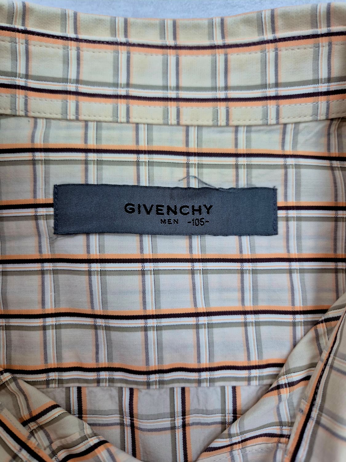 Givenchy 체크 패턴 셔츠 105 상품이미지6