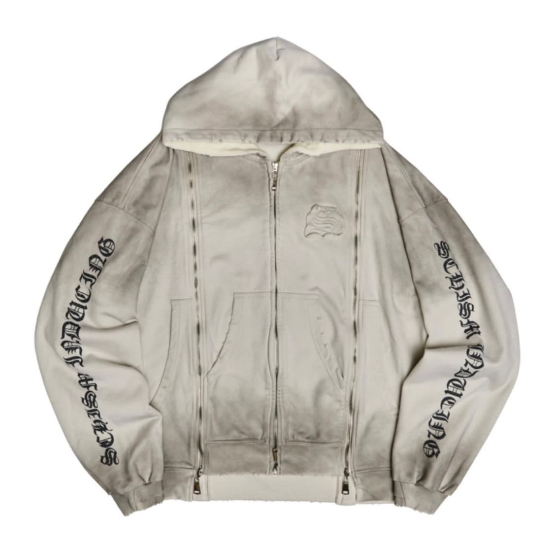 스키즘인듀싱 assembly zip hoodie gray 상품이미지1