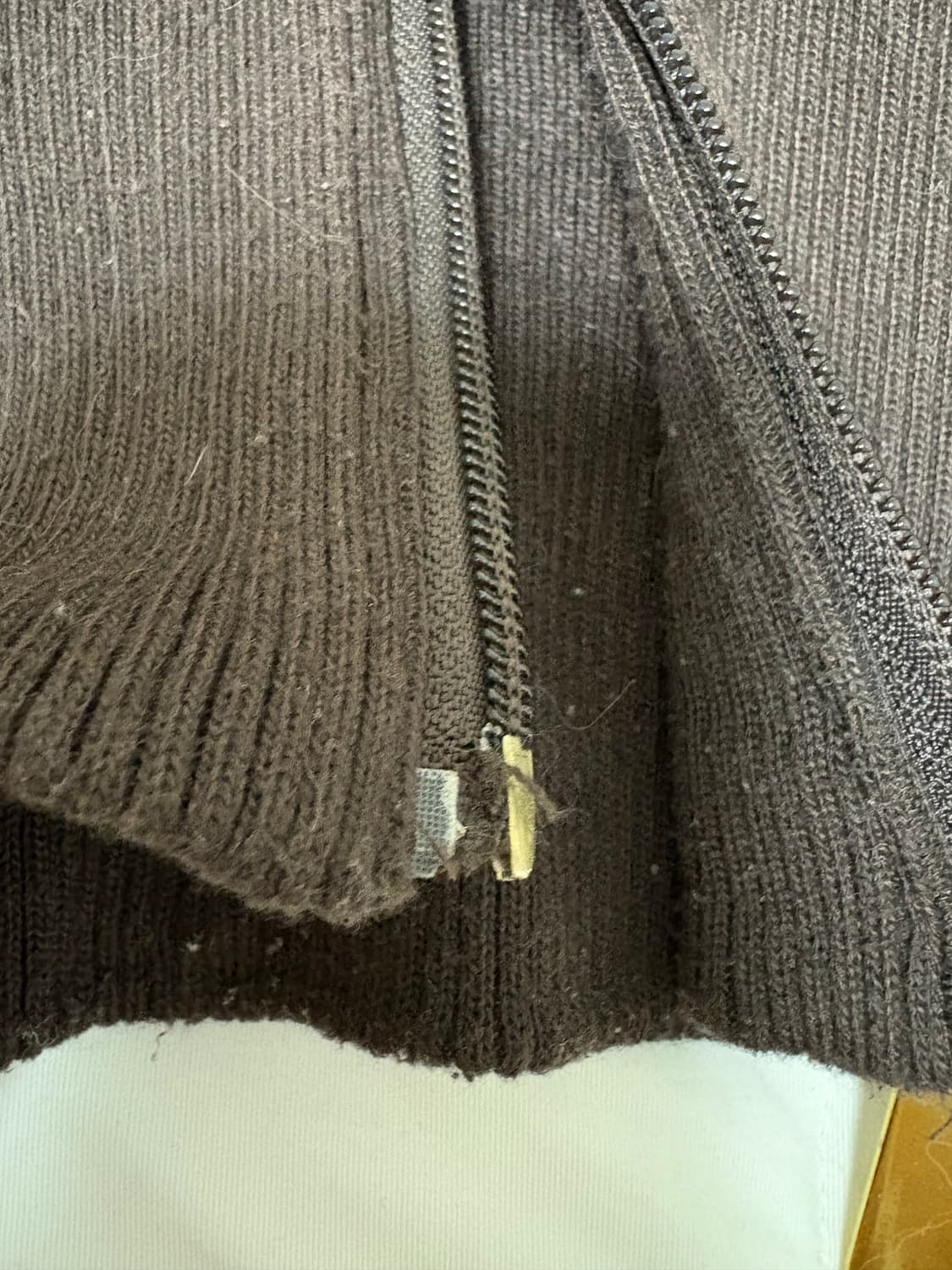 오네갸루 아일렛 라쿤퍼 후드 크롭패딩 상품이미지4