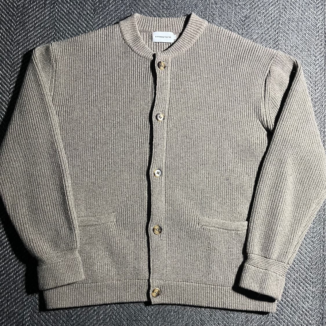 [L]ESPIONAGE 에스피오나지 헤비웨이트 가디건 상품이미지2