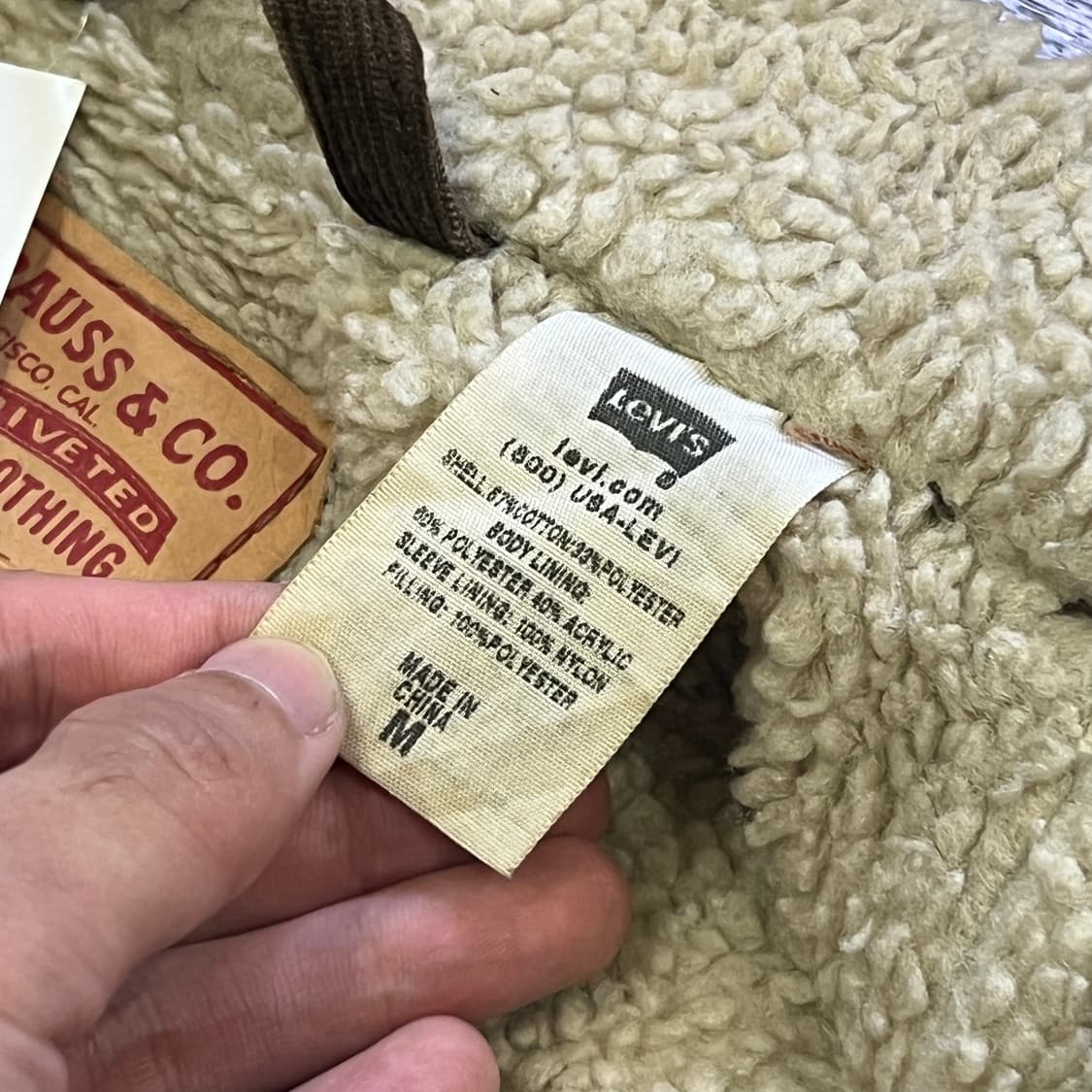 리바이스 70520 쉐르파 자켓 상품이미지5