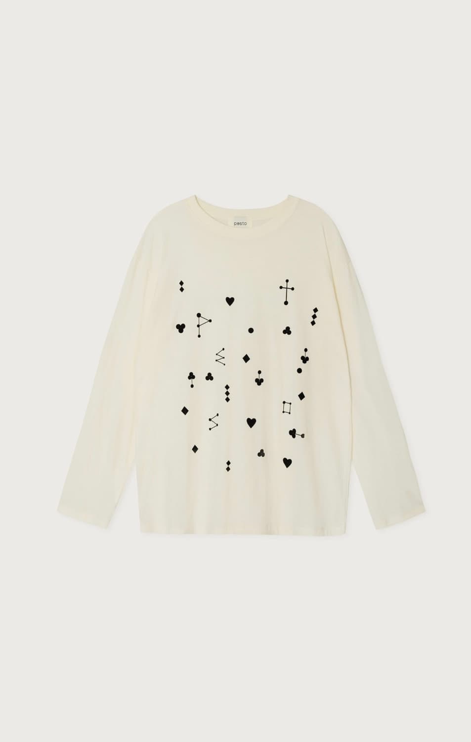pesto poker t-shirt dove 상품이미지1