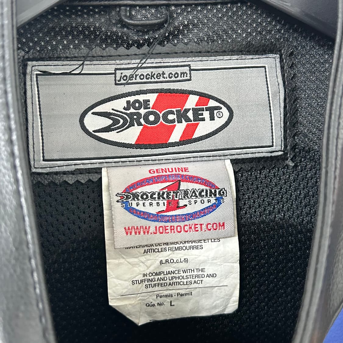 Joe Rocket Repsol 레더 레이싱 자켓 상품이미지8