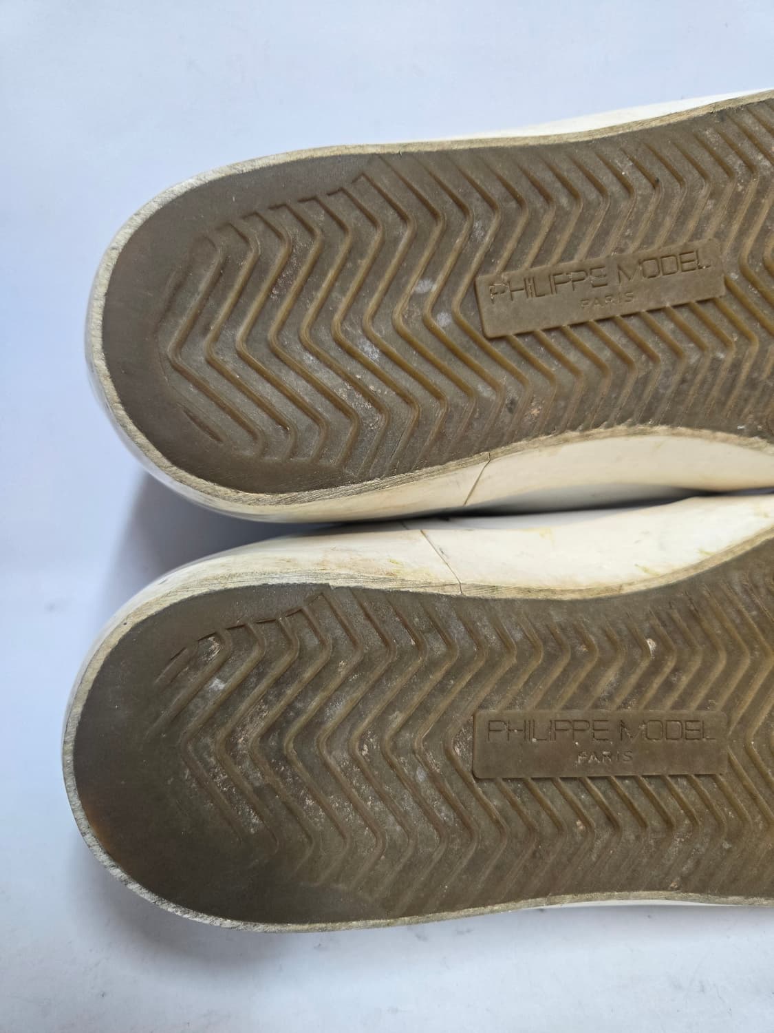 필립모델 화이트 실버 스니커즈 38 상품이미지7