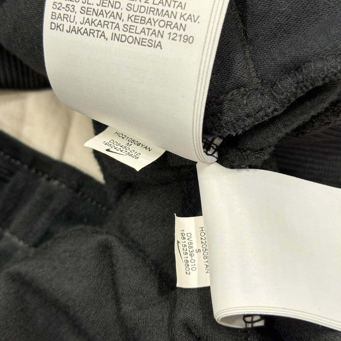 나이키 여성 우먼 벨루어 벨벳 츄리닝 셋업 세트 블랙 상품이미지6