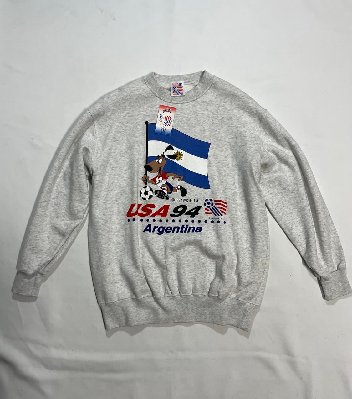 1994 USA 월드컵 아르헨티나 스웻셔츠  상품이미지1