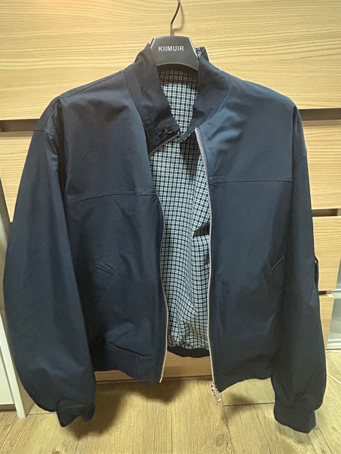 키뮤어 네이비 해링턴 자켓 M 상품이미지1