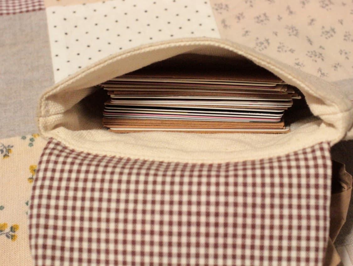 핸드메이드 린넨 셔츠 카드지갑 상품이미지10