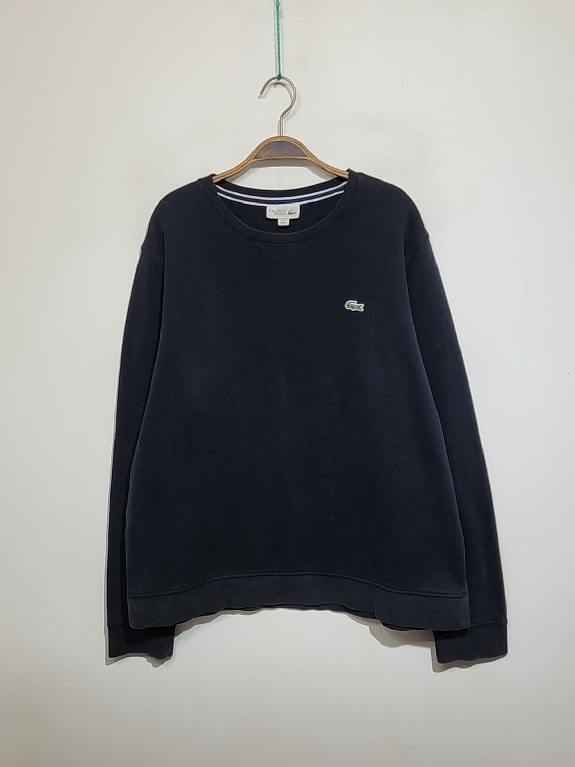 (XXL) 라코스테 맨투맨 진곤색 빅사이즈 스웨트 티셔츠  상품이미지1