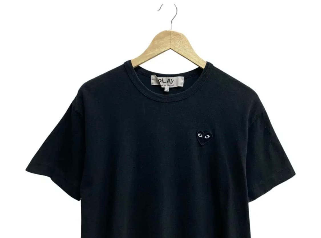 꼼데가르송 플레이 블랙 티셔츠 M 상품이미지2