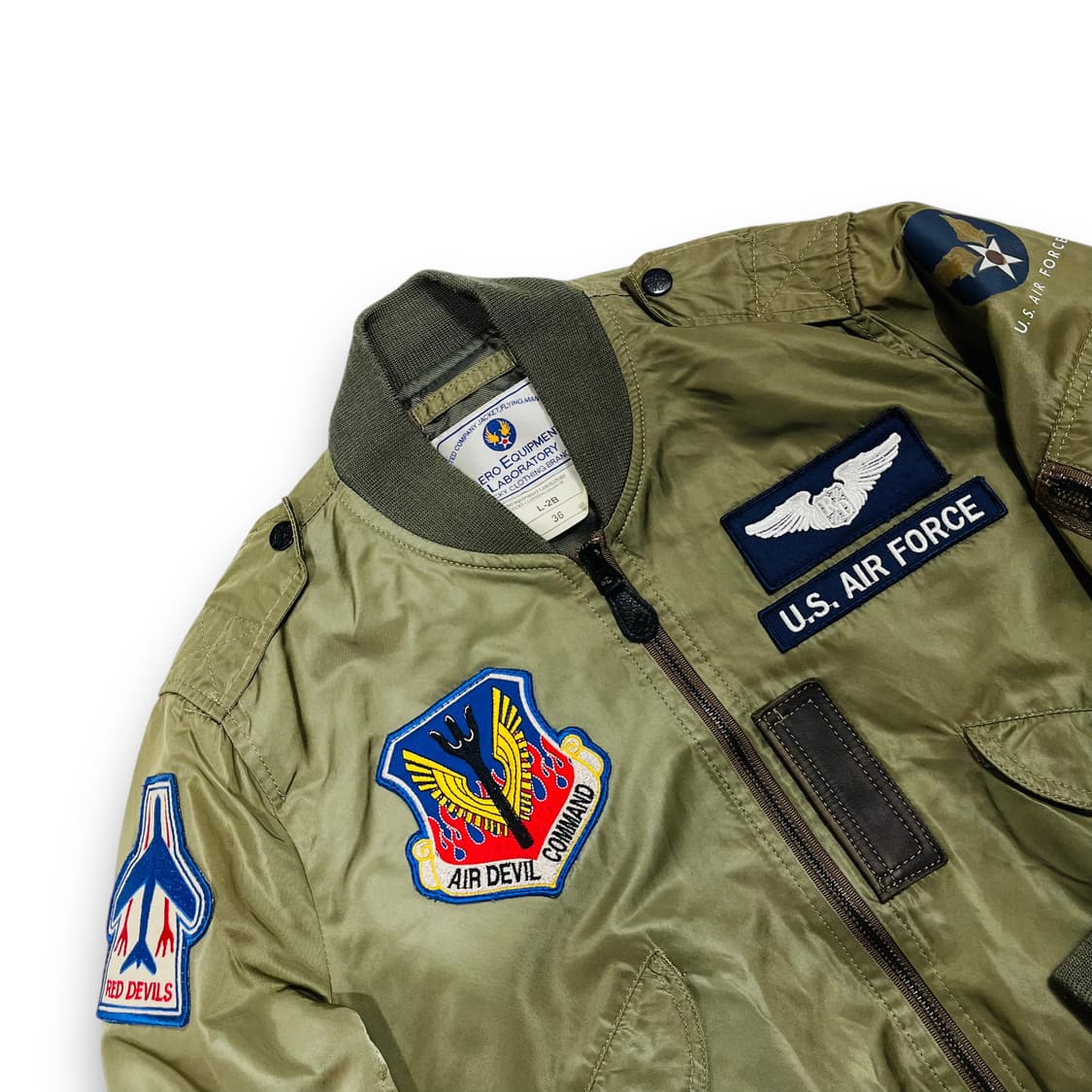 테드 컴퍼니 90s AiR Force Ma-1 항공 자켓 상품이미지4