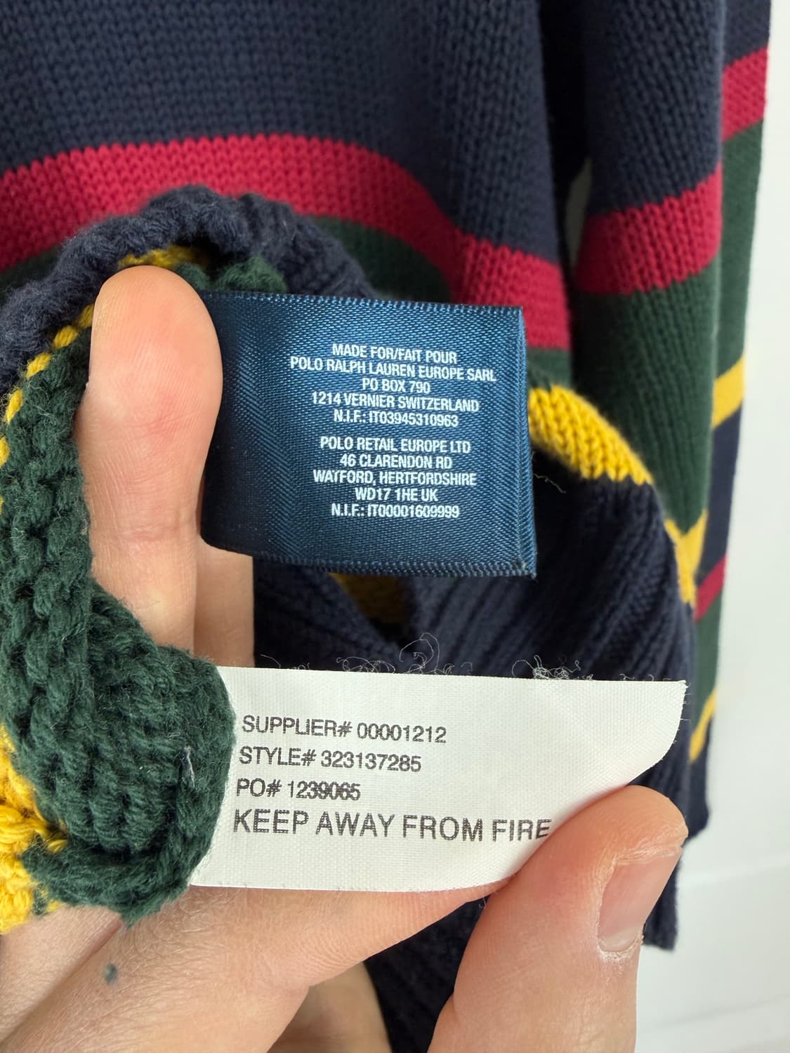 a49) 폴로랄프로렌 포니 헤비니트 상품이미지5