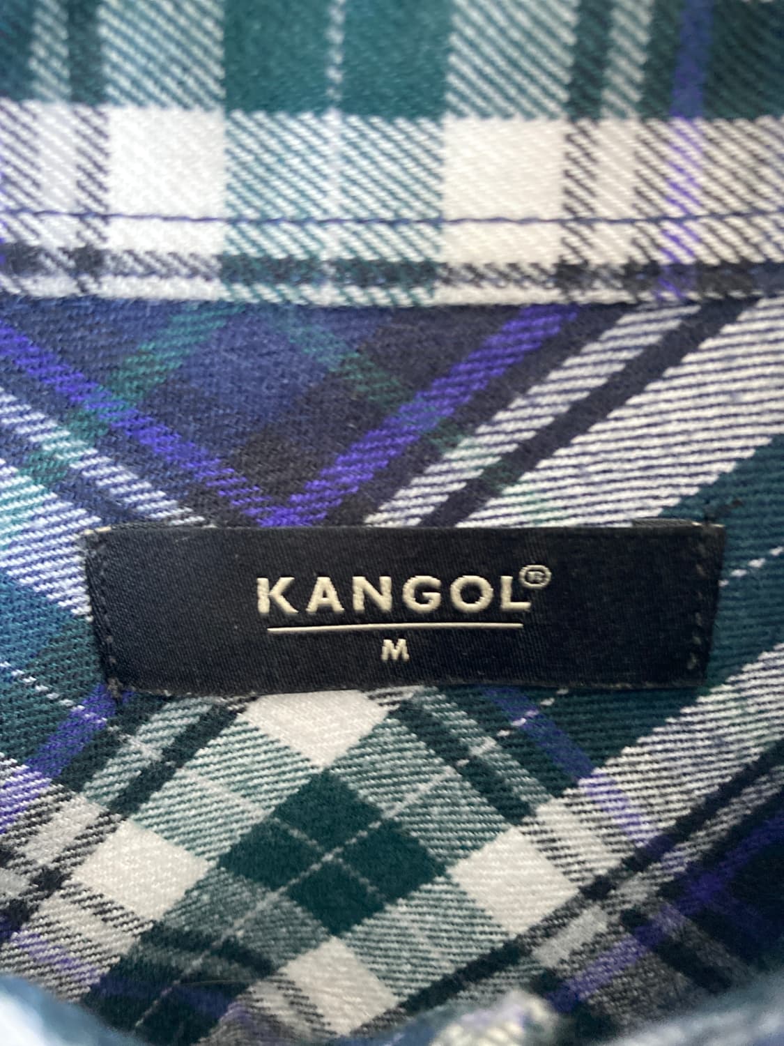 캉골 체크셔츠  M 상품이미지6