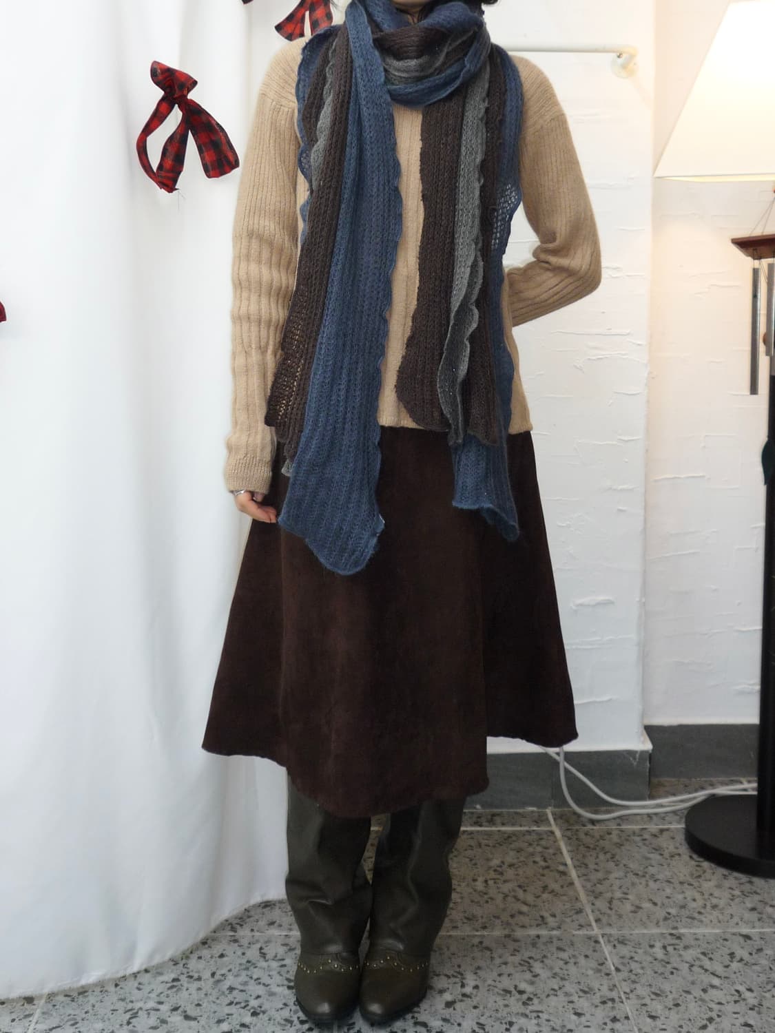 smoky twilight muffler 상품이미지3