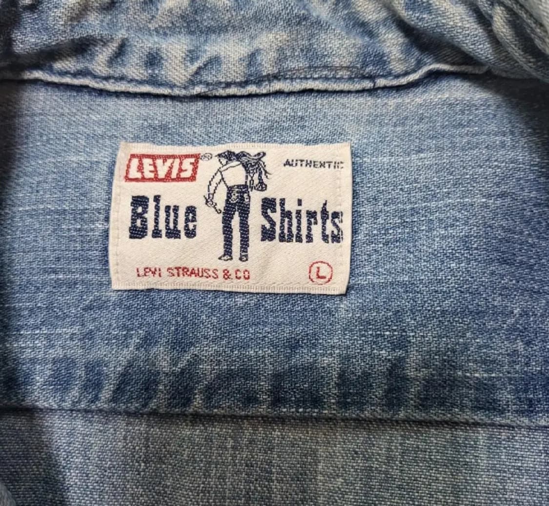 (L) LVC 60s OG 리바이스데님셔츠 리바이스오렌지탭 levis 상품이미지9
