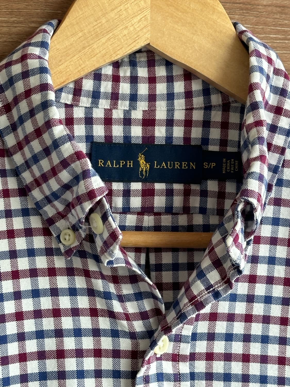 폴로 랄프로렌 체크셔츠 S (95) 상품이미지5