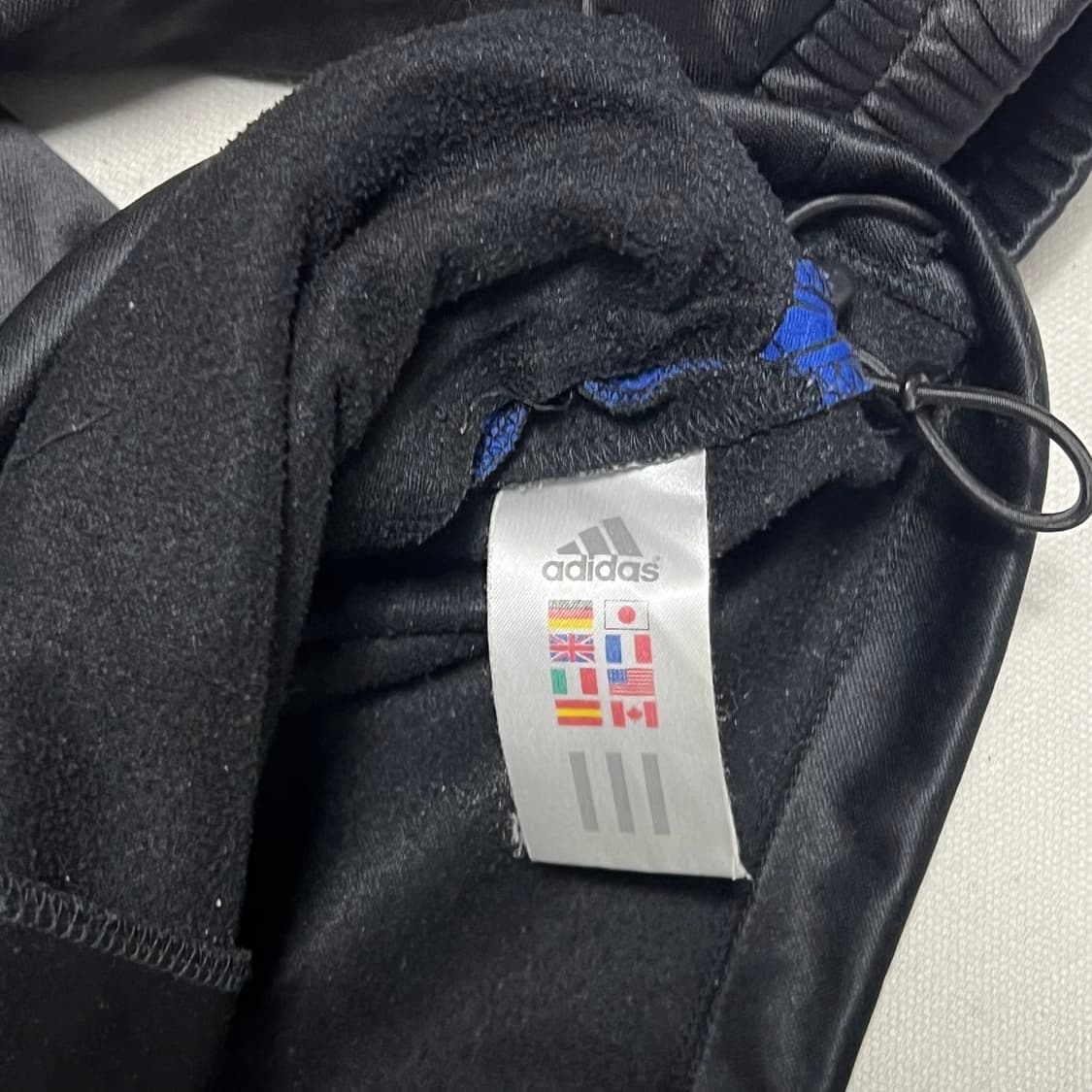 95 아디다스 첼시 블루 파이핑 블랙 트랙탑 상품이미지5