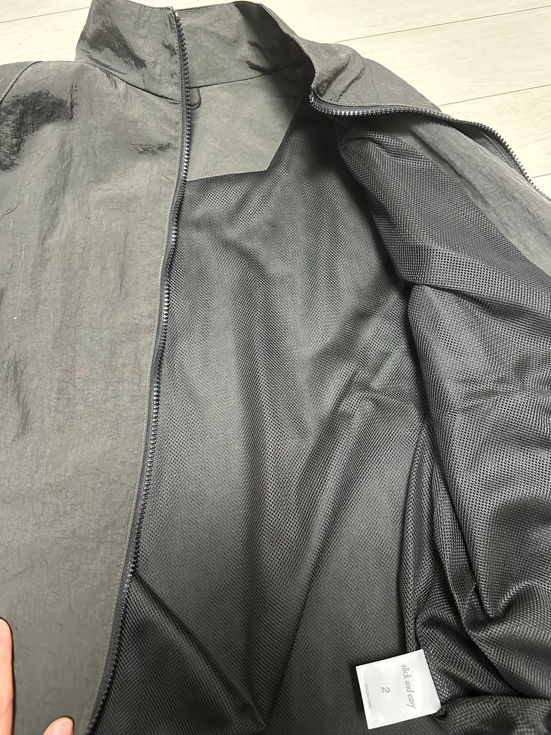 슬릭앤이지 og로키자켓 차콜 2사이즈 상품이미지2