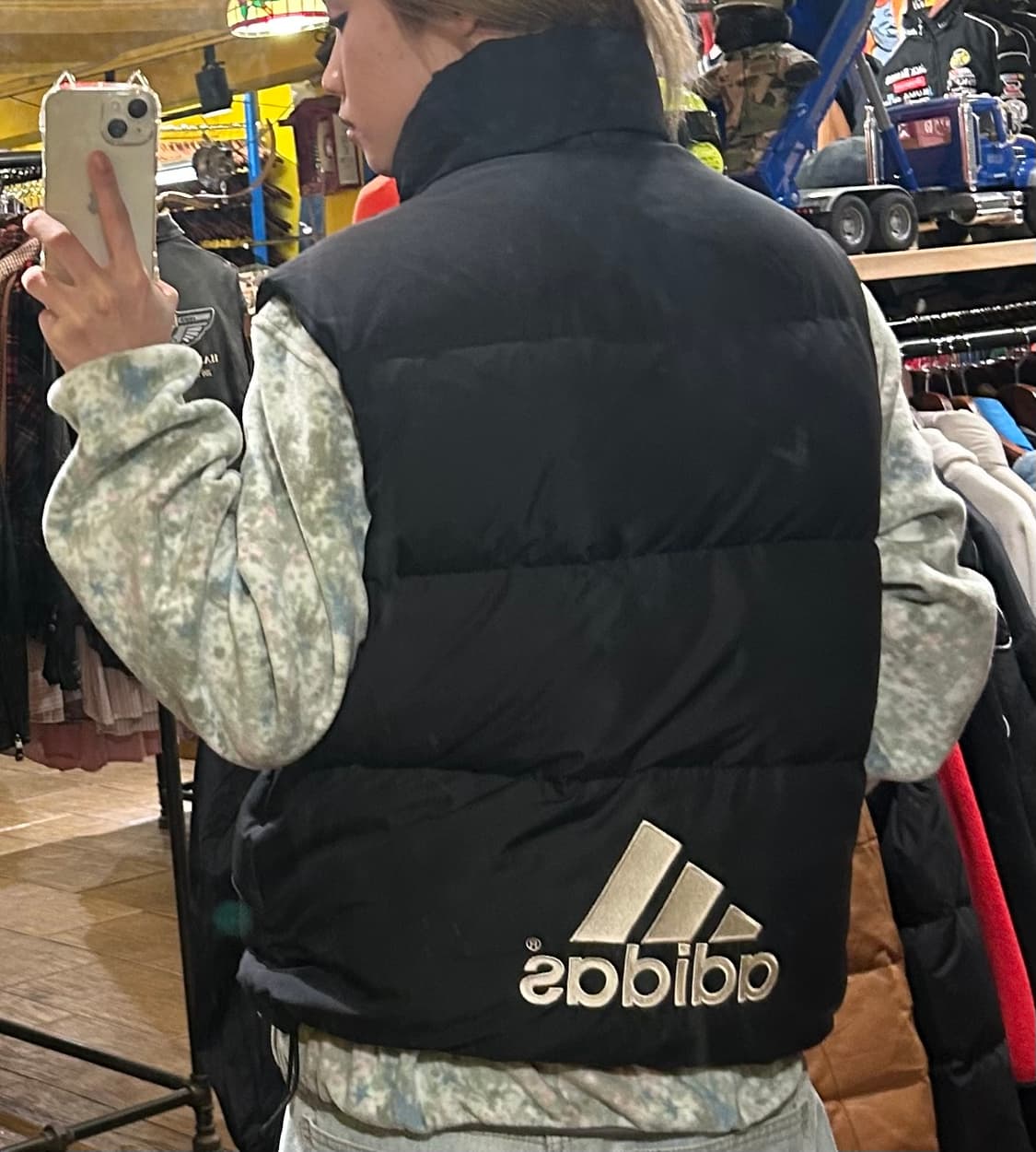 [HI] 아디다스 패딩 조끼 블랙 상품이미지5