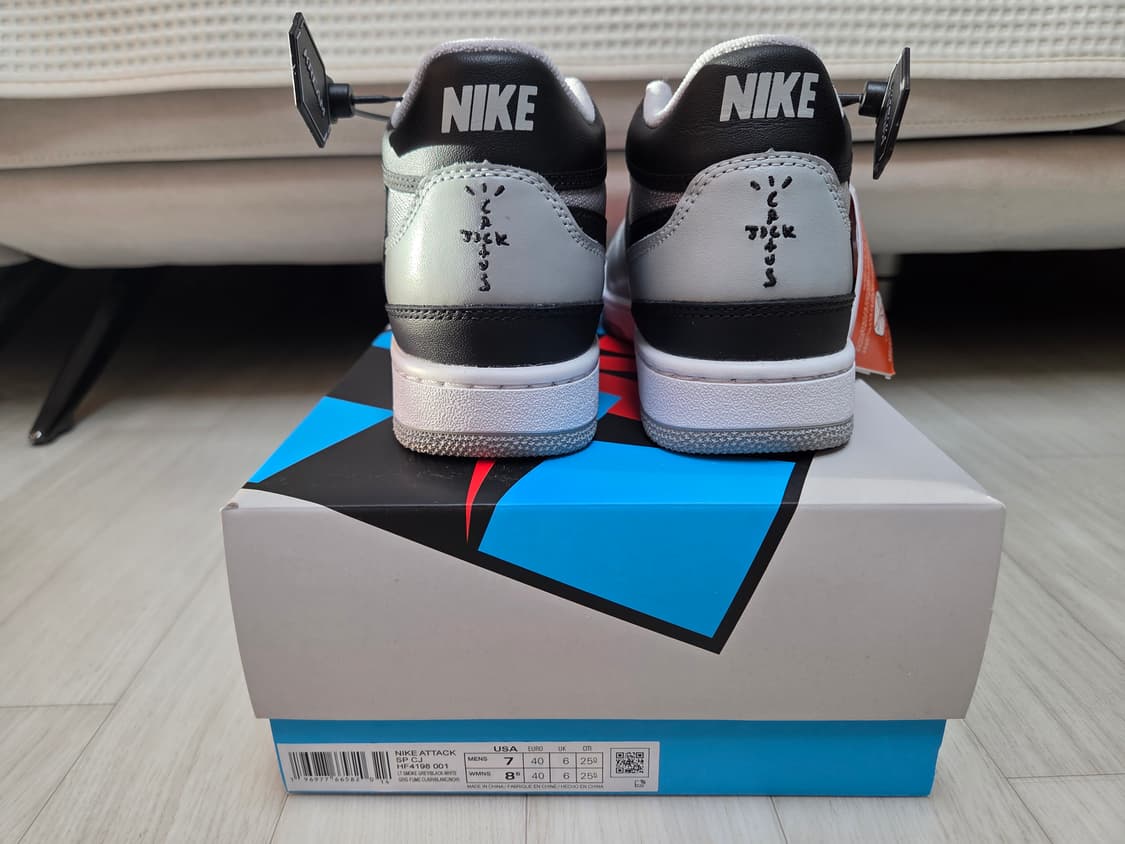 트래비스 스캇 맥어택 SP 라이트 스모크 그레이 [250, 새상품]  상품이미지5